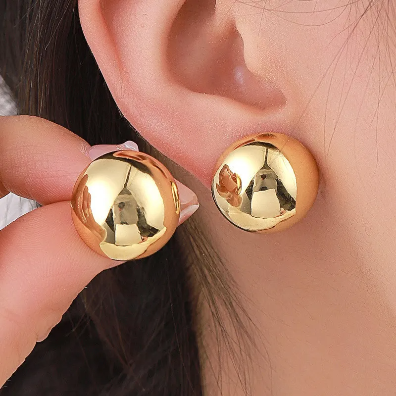 Golden Sphere Studs