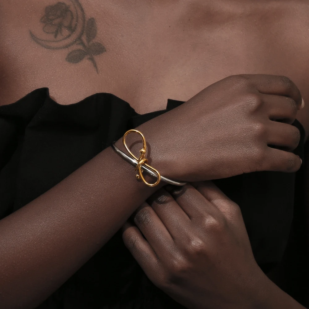 Bow Knot Cuff Bracelet