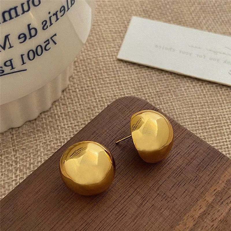 Golden Sphere Studs
