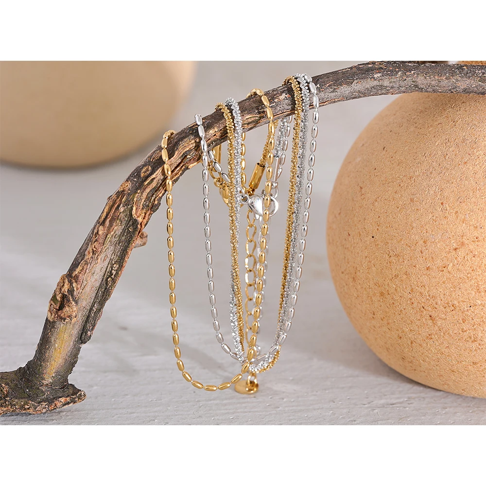 Classic Double-Layer Anklet