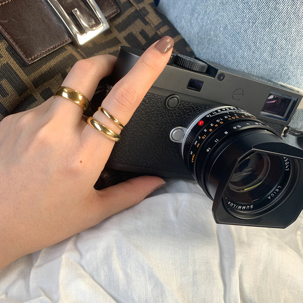 Minimalist Elegance Ring '18k Gold Plated'