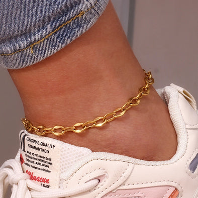 Everyday Essential Anklet '18k Gold Plated'