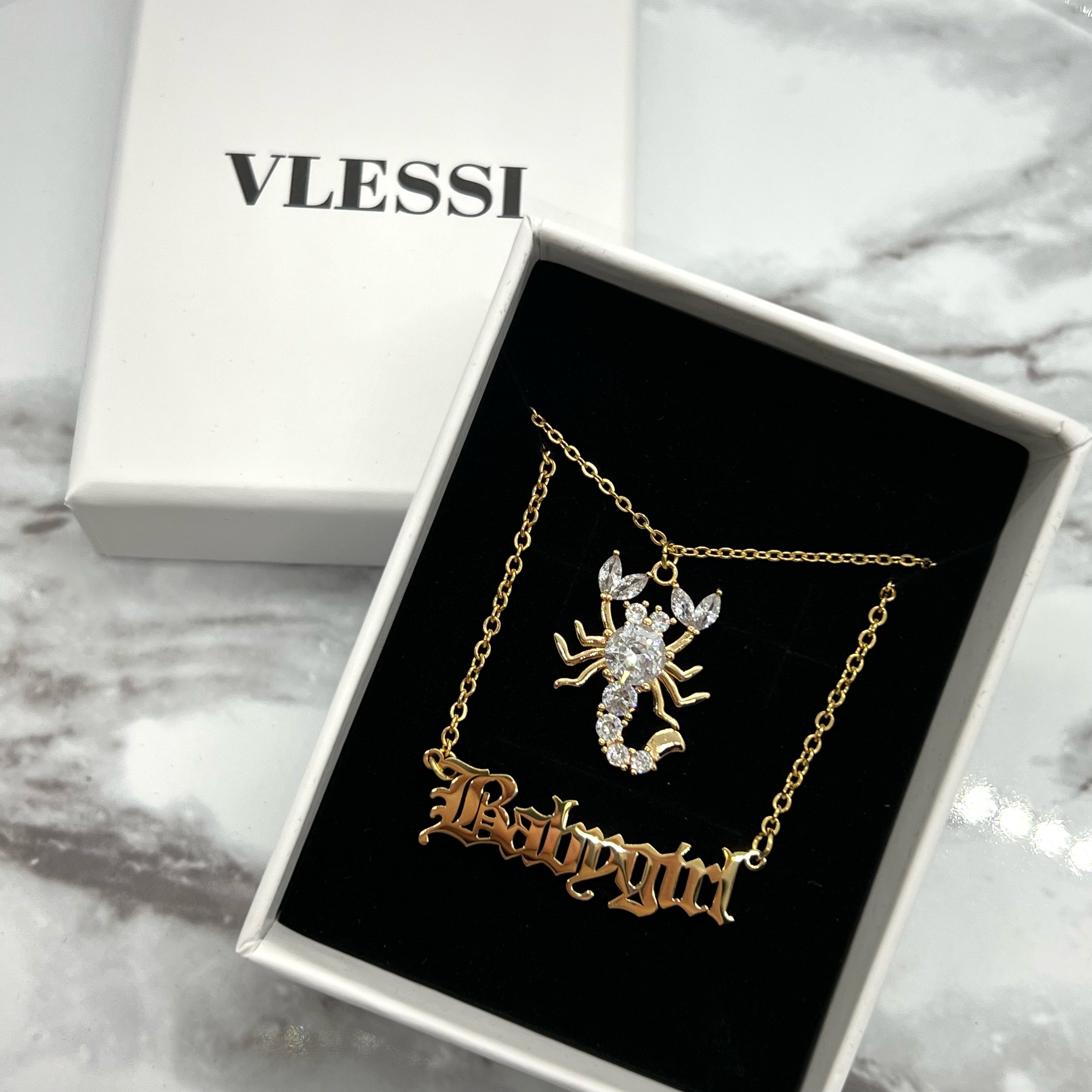 Big Scorpio Energy Pendant '18k Gold Plated'