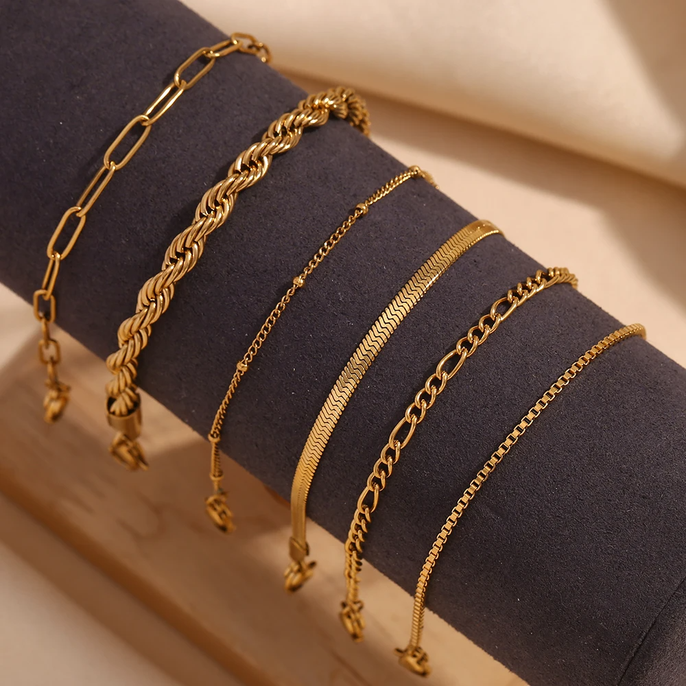 Luxe Gold Bracelet Collection