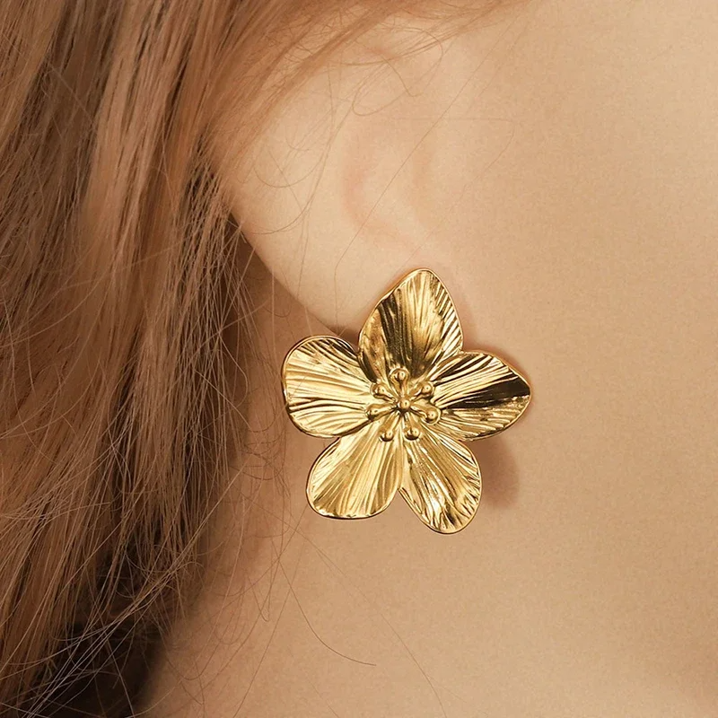 Golden Bloom Earrings