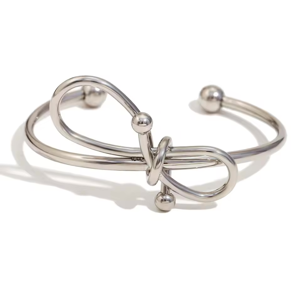Bow Knot Cuff Bracelet