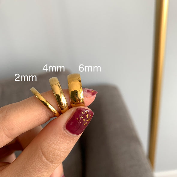 Minimalist Elegance Ring '18k Gold Plated'