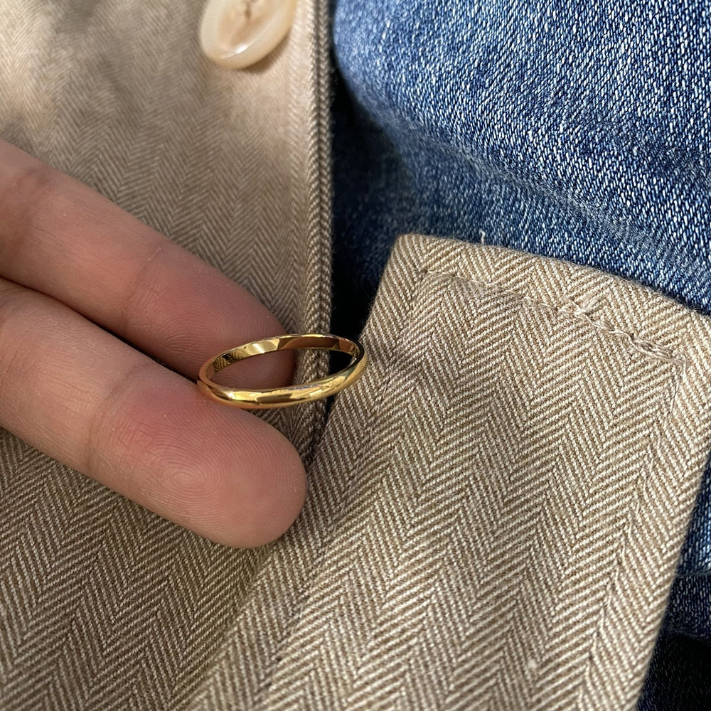 Minimalist Elegance Ring '18k Gold Plated'