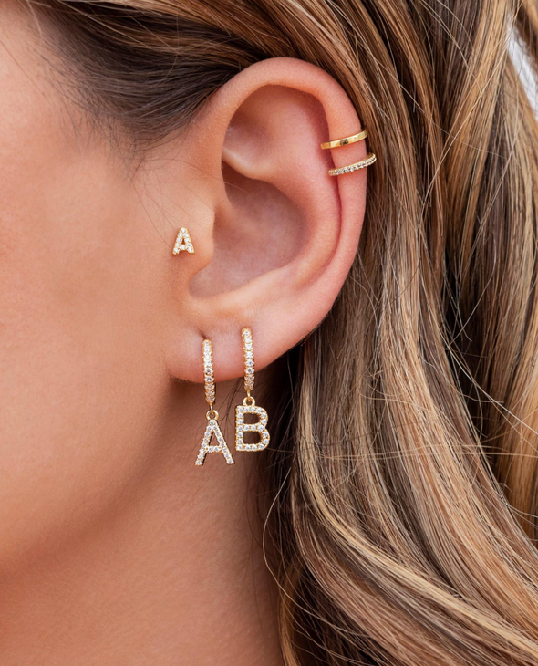 Alphabet Letter Earrings