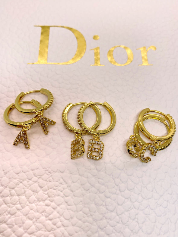 Alphabet Letter Earrings