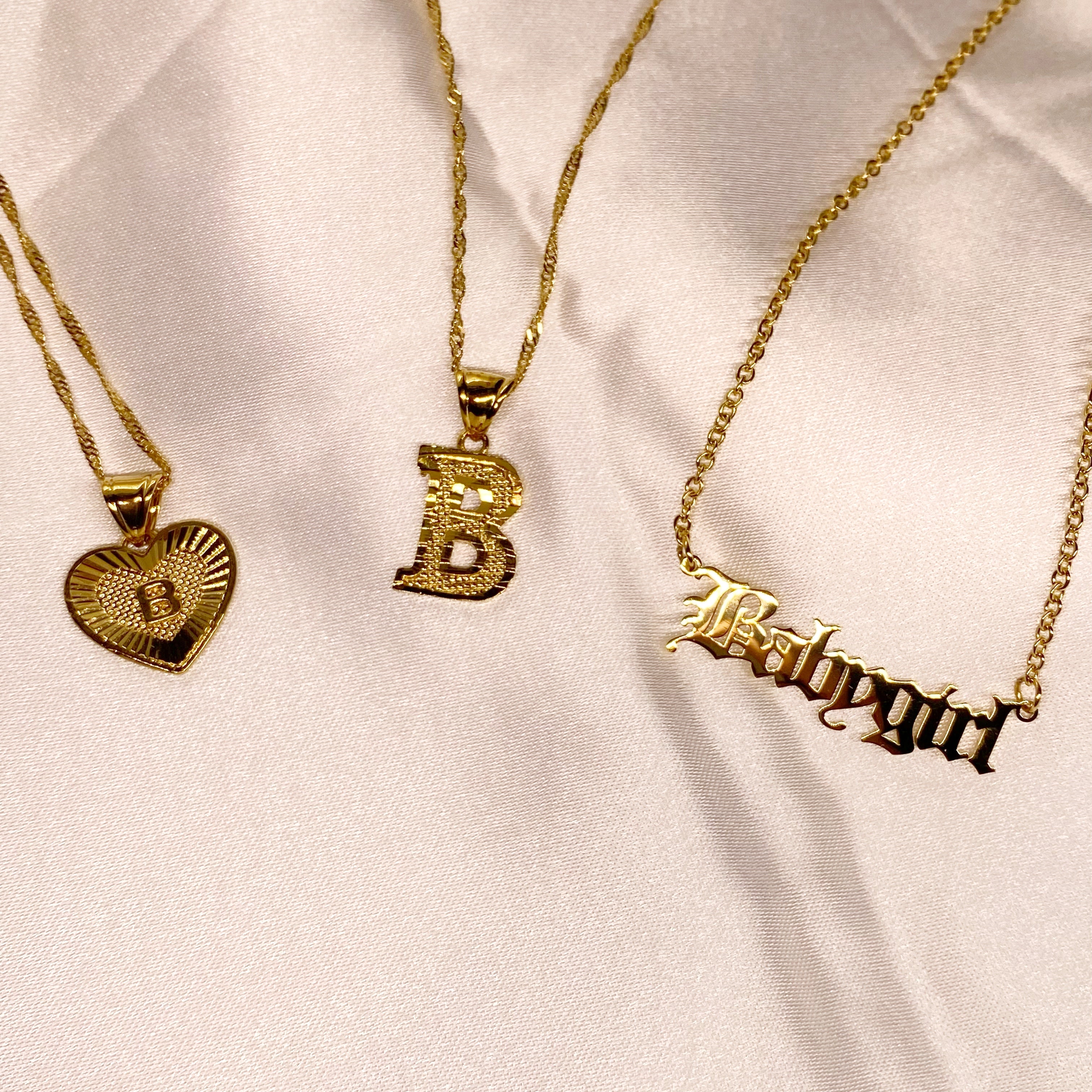 Old English Babygirl Pendant