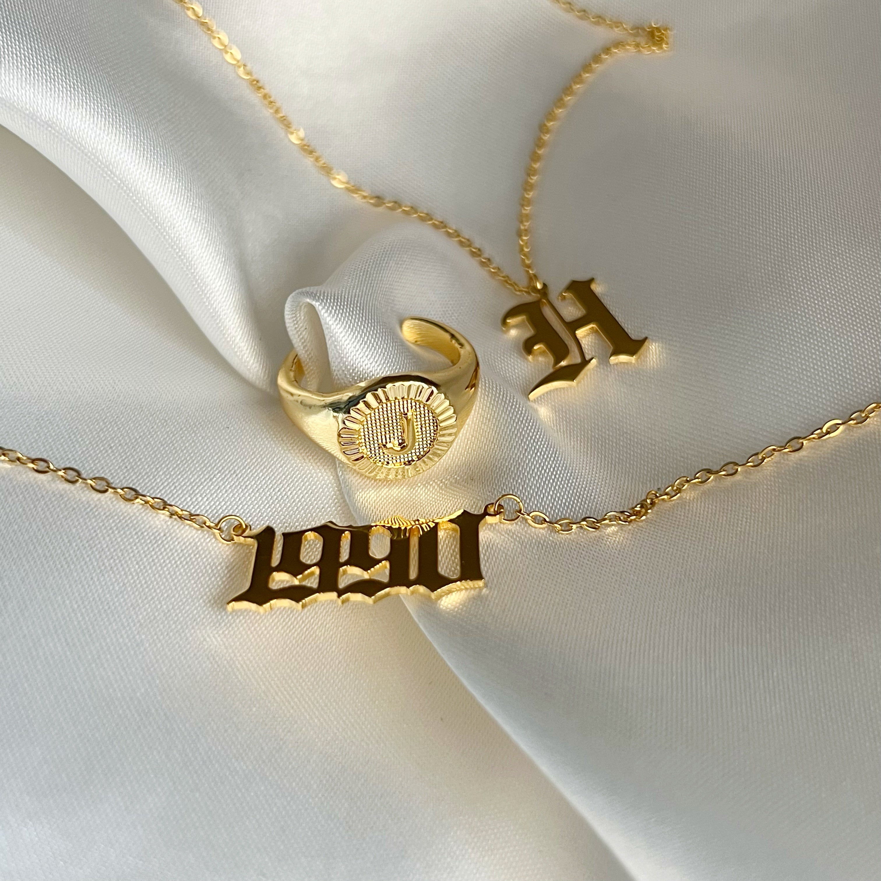 Initial Letter Ring