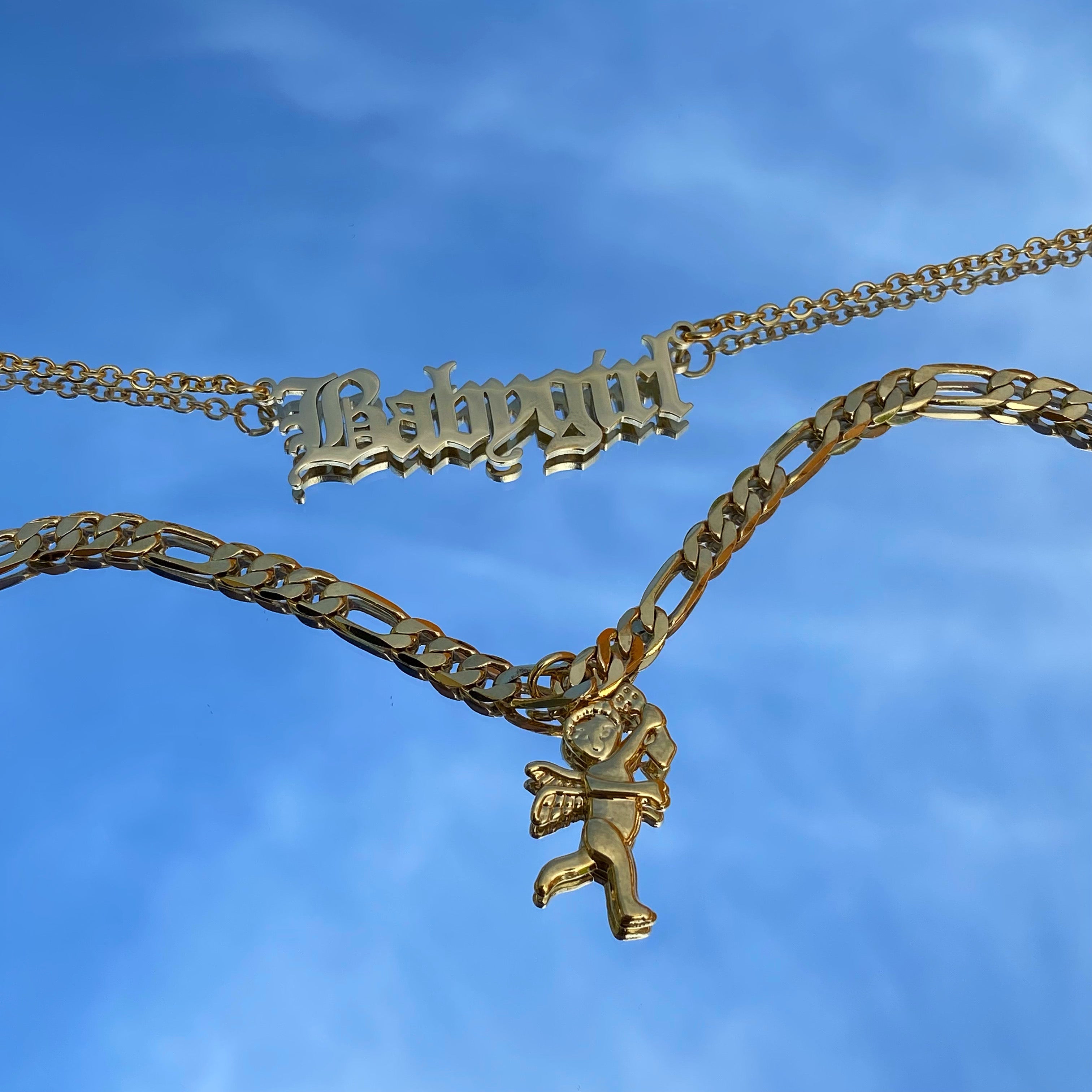 Old English Babygirl Pendant